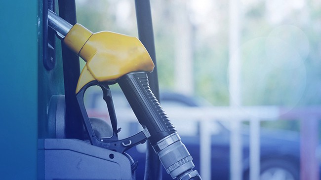 A close up photo of a gas pump