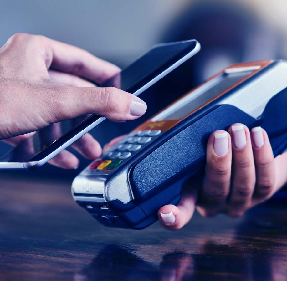 phone and pos device