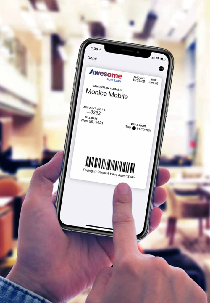 mobile wallet phone id card