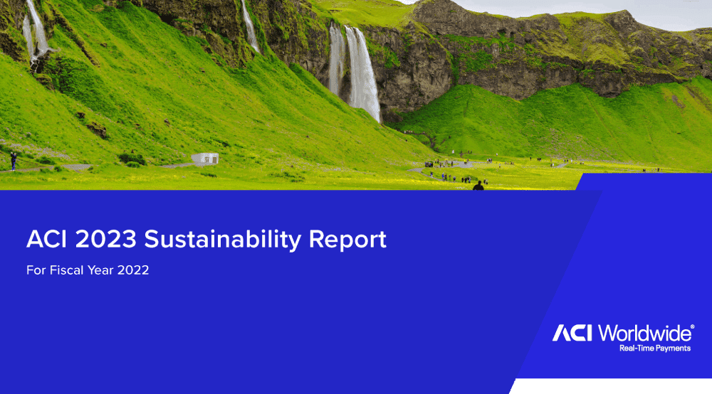 Sustainability Report Cover