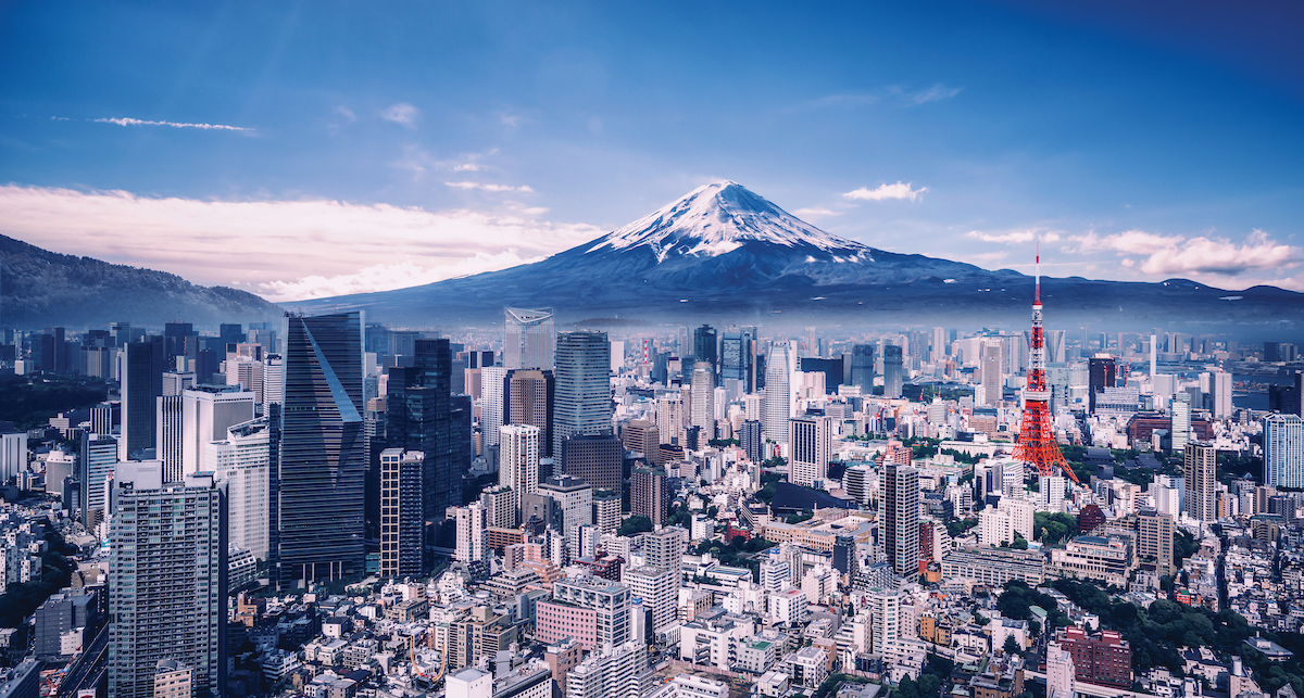 tokyo skyline