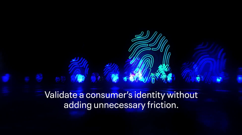 Validate a consumers identity without adding friction