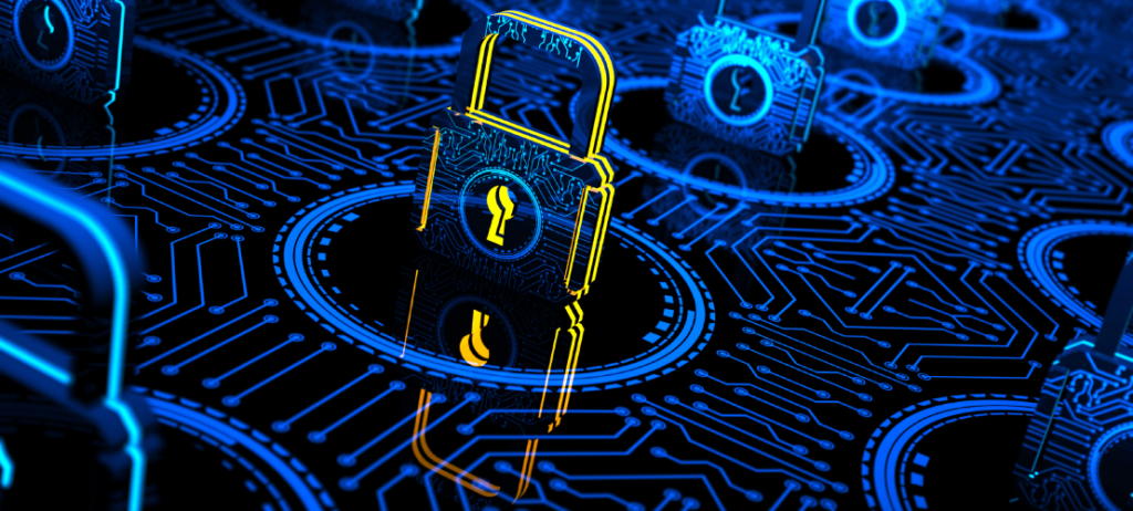 Lock on a circuit board